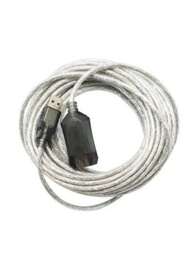 Лот: 15103708. Фото: 1. Кабель удлинительный USB2.0 Am-Af... Шлейфы, кабели, переходники