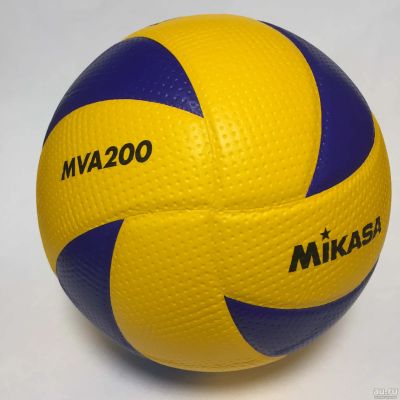 Лот: 11367796. Фото: 1. Мяч волейбольный Mikasa МVА 200. Мячи, ракетки, шайбы, клюшки