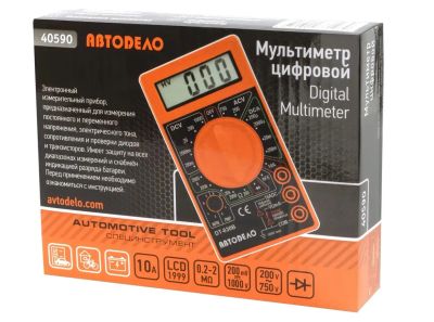 Лот: 24991976. Фото: 1. Мультиметр цифровой АД 40590. Радиолюбительский инструмент