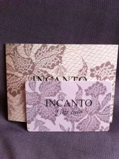 Лот: 5166758. Фото: 1. Подарочная карта Incanto 1500... Подарочные сертификаты, купоны, промокоды