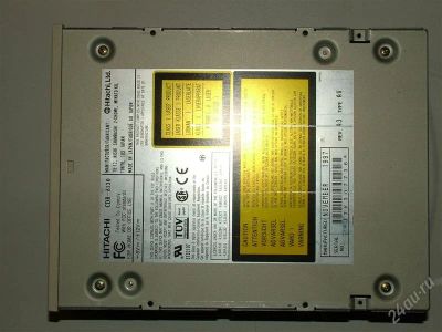 Лот: 1319097. Фото: 1. CD-ROM HITACHI б/у. Приводы CD, DVD, BR, FDD