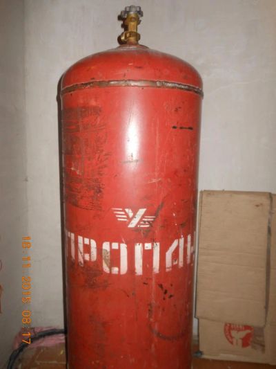 Лот: 6451709. Фото: 1. Балон пропан-бутан 50л. Баллоны, газ в баллонах