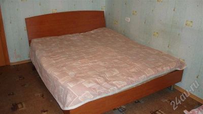 Лот: 260522. Фото: 1. Кровать двуспальная с матрасом. Кровати
