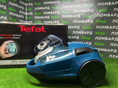 Лот: 24373360. Фото: 1. Пылесос Tefal (q). Пылесосы, паровые швабры