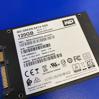 Лот: 16451317. Фото: 1. SSD WD Green 120gb WDS120G1G0A... SSD-накопители
