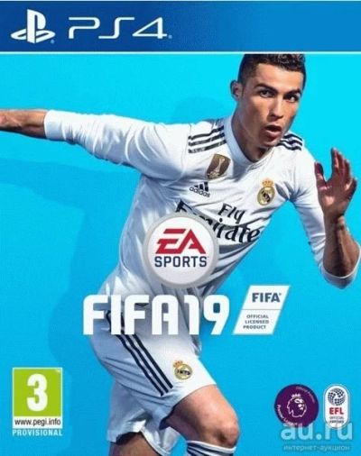 Лот: 16910960. Фото: 1. FIFA 19 [PS4, русская версия]. Игры для консолей