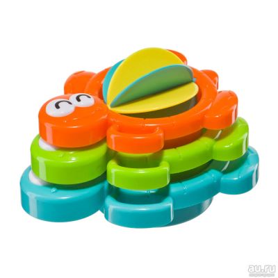 Лот: 9478276. Фото: 1. Happy Baby складные формочки для... Игрушки для купания