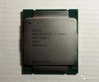 Лот: 18347167. Фото: 1. Процессор Intel xeon E5 2640 V3. Процессоры
