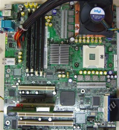 Лот: 357914. Фото: 1. INTEL SE7525GP2 Server Board... Другое (комплектующие)