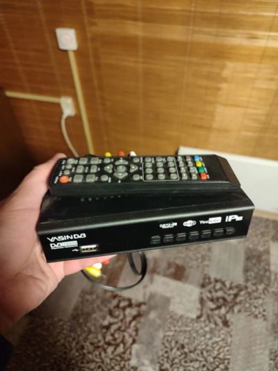 Лот: 25326965. Фото: 1. DVB t2 приставка. Цифровое, спутниковое ТВ