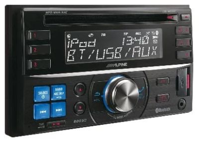 Лот: 8113435. Фото: 1. Автомагнитола Alpine CDE-W235BT... Автомагнитолы