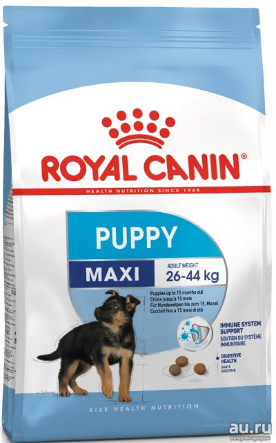 Лот: 15100621. Фото: 1. Royal Canin Maxi Puppy (Роял Канин... Корма