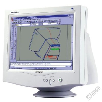 Лот: 6087561. Фото: 1. CRT ЭЛТ Монитор Philips Brilliance... ЭЛТ-мониторы