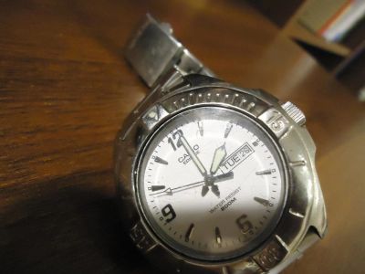 Лот: 11152339. Фото: 1. часы Casio 20 бар, нержавеющий... Оригинальные наручные часы