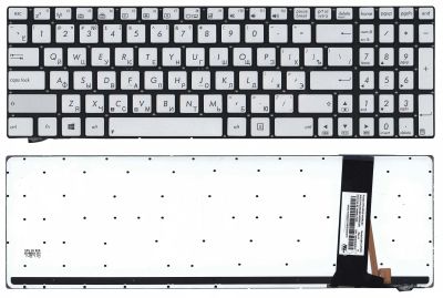Лот: 18669870. Фото: 1. Клавиатура Asus N550J N750J p... Клавиатуры для ноутбуков
