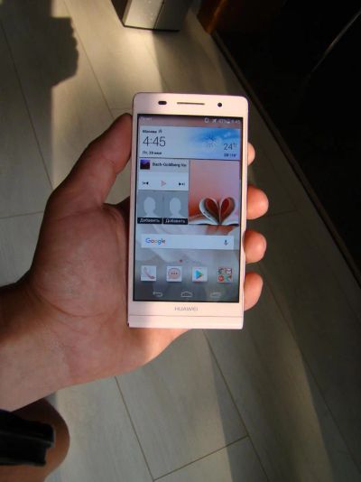 Лот: 7918128. Фото: 1. Смартфон Huawei Ascend P6. Смартфоны