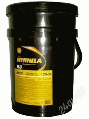 Лот: 2108816. Фото: 1. SHELL RIMULA R3 MULTI 10w-30 CH-4... Масла, жидкости