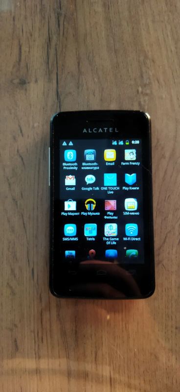 Лот: 22224679. Фото: 1. Телефон Alcatel One Touch Pixi... Кнопочные мобильные телефоны