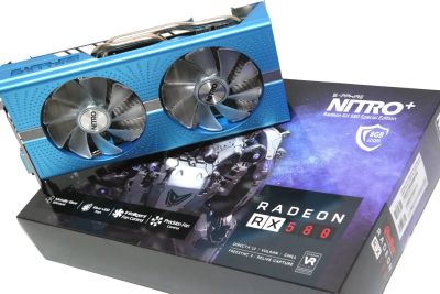 Лот: 15537477. Фото: 1. Sapphire Radeon RX 580 nitro... Видеокарты