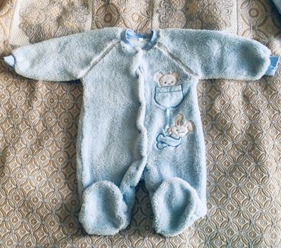 Лот: 13828771. Фото: 1. Флисовый комбинезон. Костюмы, пиджаки, комбинезоны