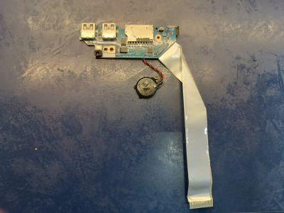 Лот: 18273570. Фото: 1. Б/У Доп плата с разъемом USB... Платы расширения, контроллеры, доп. порты