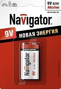 Лот: 14175124. Фото: 1. Батарейка Navigator 94756 6LR61... Другое (аксессуары)