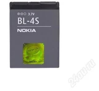 Лот: 2513824. Фото: 1. Акб Батарея bl-4s nokia 2680... Аккумуляторы