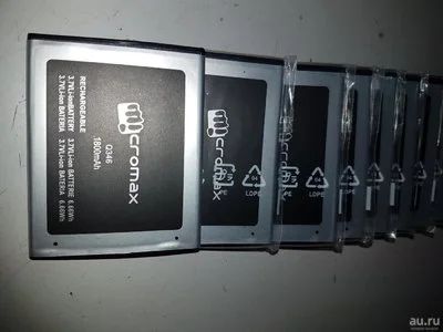 Лот: 10943697. Фото: 1. micromax Q346 акб новая магазин... Аккумуляторы