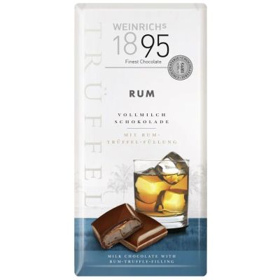 Лот: 10273066. Фото: 1. Weinrich's 1895 Truffel Rum. Шоколад, конфеты