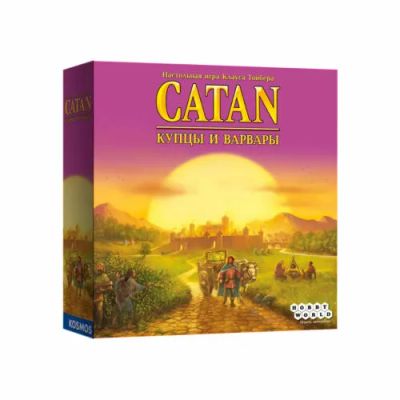 Лот: 22170404. Фото: 1. Игра настольная Catan купцы и... Детские настольные игры