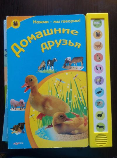 Лот: 9959651. Фото: 1. Книжка электронная со звуками... Развивающие