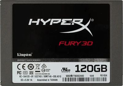 Лот: 23338950. Фото: 1. SSD накопитель Kingston Fury 3D... SSD-накопители
