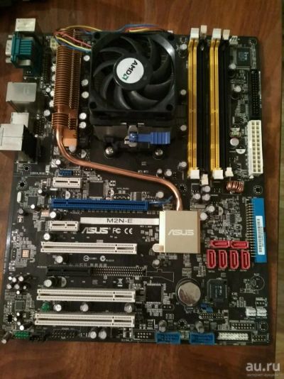 Лот: 10363690. Фото: 1. Материнская плата Asus M2N E... Материнские платы