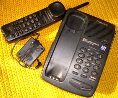 Лот: 4350796. Фото: 1. Телефон Panasonic KX-TC180-B. Проводные телефоны