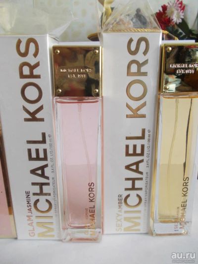 Лот: 5733139. Фото: 1. Sexy Amber. Glam Jasmine от Michael... Женская парфюмерия