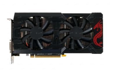 Лот: 24910144. Фото: 1. Видеокарта Radeon RX 570 Powercolor... Видеокарты