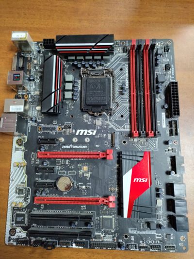 Лот: 19559246. Фото: 1. Материнская плата MSI Z170A Tomahawk... Материнские платы