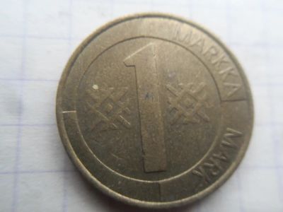 Лот: 22173250. Фото: 1. Финляндия 1 марка 1993. Европа