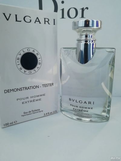 Лот: 10334451. Фото: 1. Тестер Bvlgari Pour Homme Extreme... Мужская парфюмерия