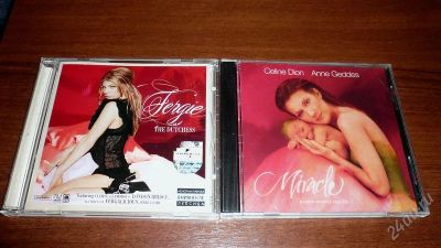 Лот: 2091660. Фото: 1. 2CD Celine Dion & Fergie. Аудиозаписи