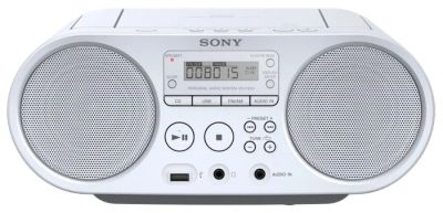 Лот: 11166954. Фото: 1. Магнитола Sony ZS-PS50W. Музыкальные центры, магнитолы