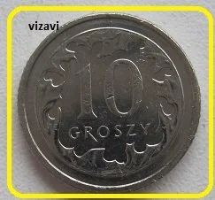 Лот: 17457414. Фото: 1. Польша 10 грошей 2019 (12). Европа