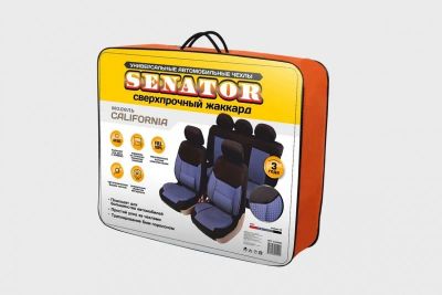 Лот: 12935134. Фото: 1. Чехлы унив. SENATOR CALIFORNIA... Чехлы, коврики, оплетки руля