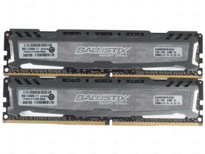 Лот: 11536476. Фото: 1. Оперативная память crucial ballistix... Оперативная память