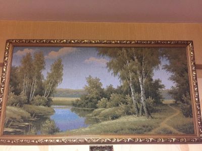 Лот: 12325928. Фото: 1. картина из гобелена. Произведения