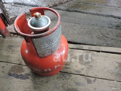 Лот: 25743305. Фото: 1. Газовый баллон 5 литров. Баллоны, газ в баллонах