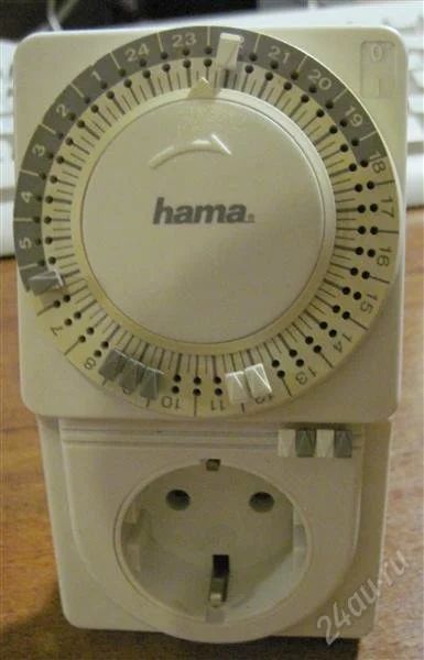 Лот: 1753427. Фото: 1. Таймер-розетка Hama Comfort I. Другое (бытовая техника)