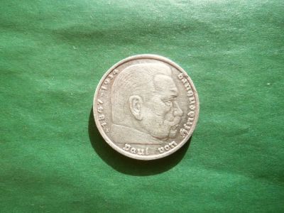 Лот: 25350655. Фото: 1. Германия.Третий Рейх 5 марок 1935... Германия и Австрия