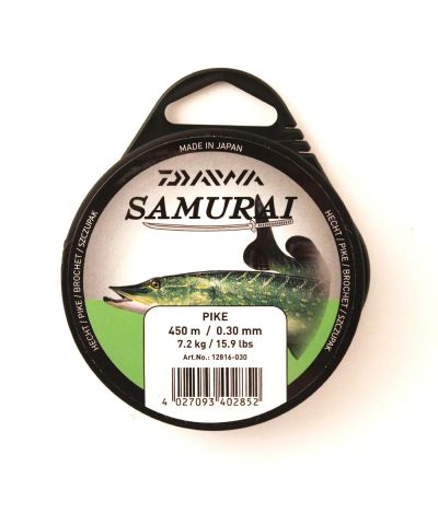 Лот: 12783311. Фото: 1. Леска DAIWA &quot;Samurai Pike... Леска, блесны, крючки, мормышки