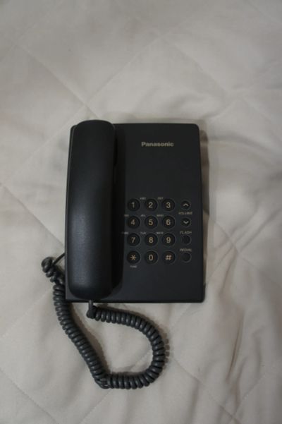 Лот: 19898859. Фото: 1. Проводной стационарный телефон... Проводные телефоны